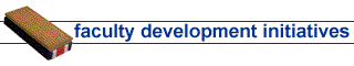 Faculty Development Initiatives